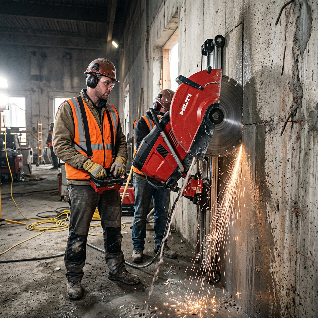 Industrial Wall Cut